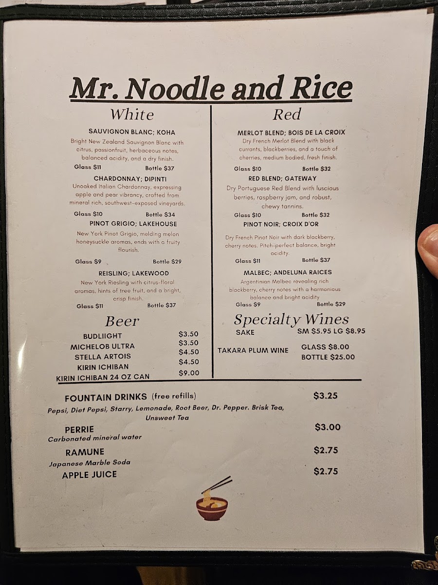 Mr Noodle & Rice Menu - Image 6
